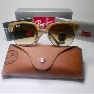 Ray Ban Wooden Clubmaster RB3016M